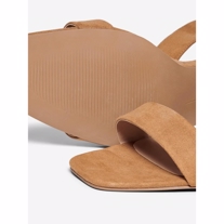 ONLY Høje Sandaler Amanda Cognac